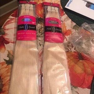 Satin strands tape in hair extensions